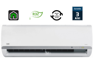 Aer conditionat Beko BRVPF125, Capacitate 12000 BTU, Clasa energetica A++, ZoneFollow, Alb